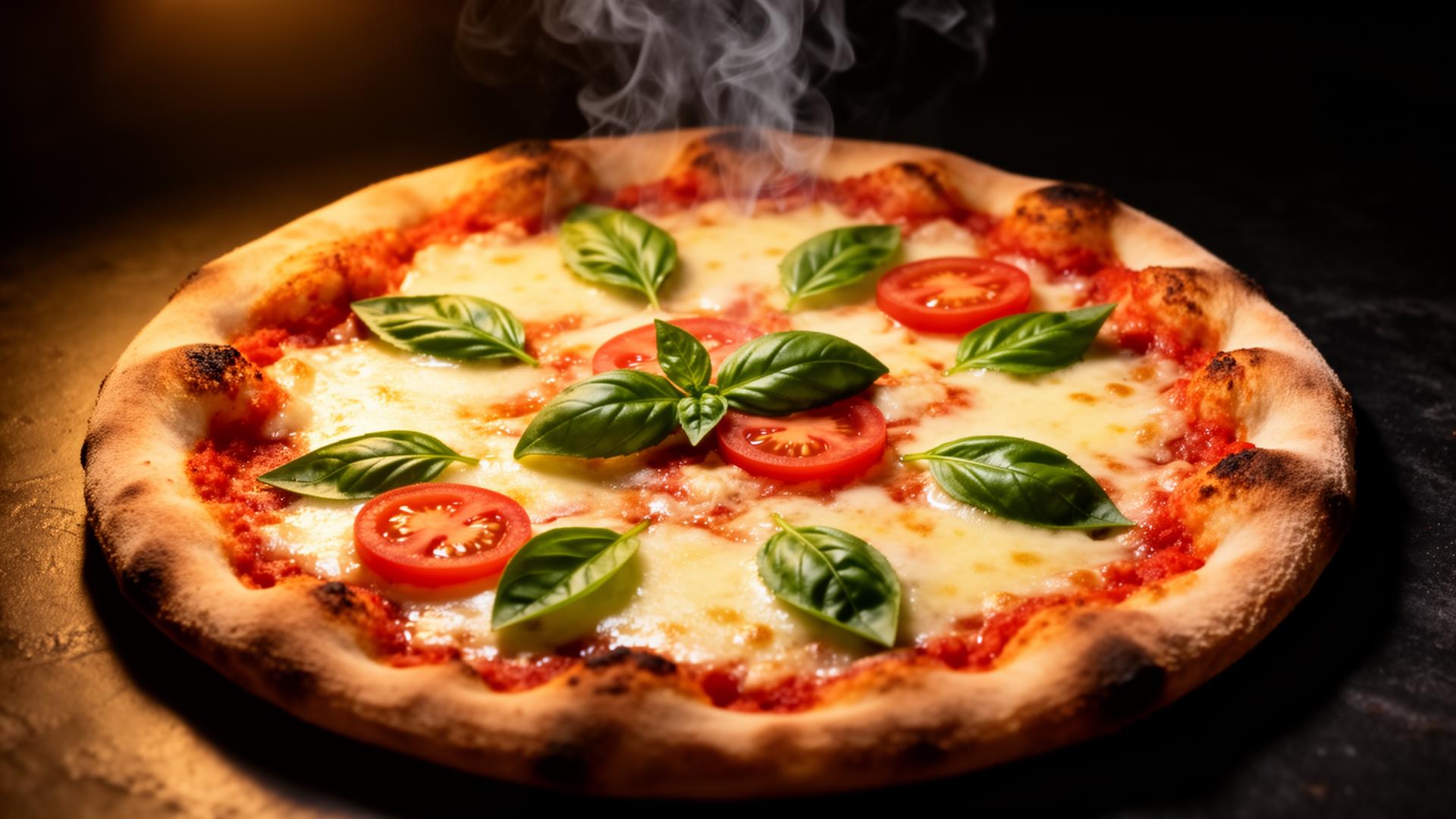 Pizza pâte fine italienne